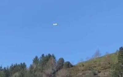 Pertsona bat zauritu da Karakaten eta helikopteroan eroan dute ospitalera