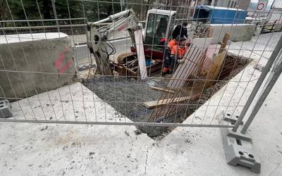 Izaskun auzoan eraberritze lanak, auzolagunen  erosotasunerako
