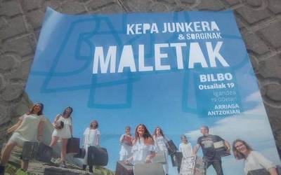 'Maletak' ikuskizuna eskainiko dute Arriagan Kepa Junkerak, Sorginak eta hainbat gonbidatuk