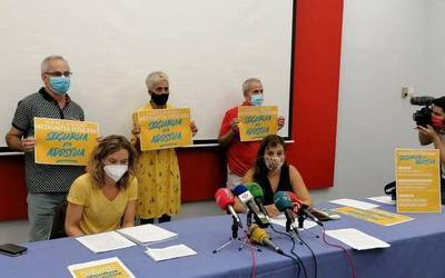 Hezkuntza itzulera seguru baten alde EAEko sindikatuek greba deitu dute bihar