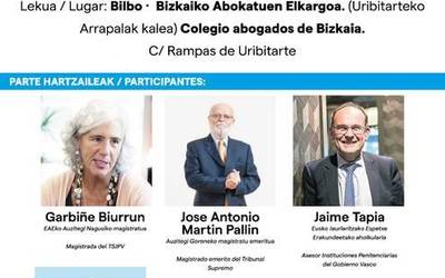 Espetxe politikari buruzko mahai-ingurua adituekin