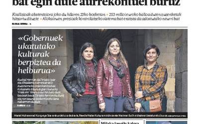 Berriaren kanpaina berezia Bilbon