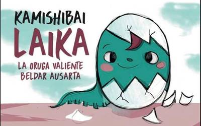 'Laika, beldar ausarta' kamishibai ipuina izanen da ostiralean Leitzako liburutegian