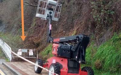Oinezkoen pasabidea itxita