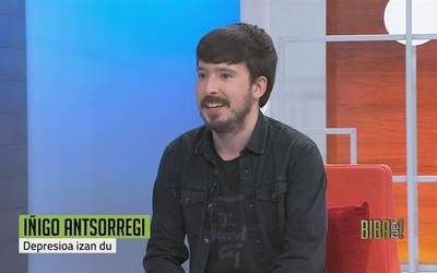 Iñigo Antsorregik depresioari buruz hitz egin du ETB1eko 'Biba zuek!' saioan