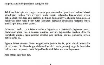 Bertan behera geratu da gaurko Bidasoa eta Torrelavegaren arteko partida