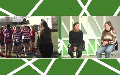 Irene Dolara eta Iana Garmendia: "Guztiok gara baliagarriak errugbian; edonor etorri liteke probatzera"