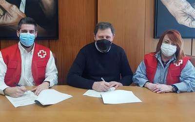Mankomunitateak eta Gurutze Gorriak hitzarmena berriztu dute