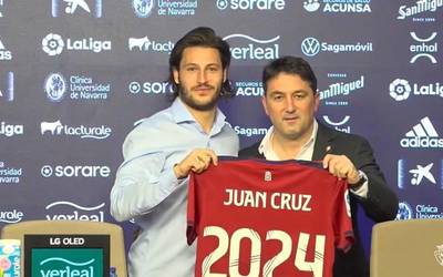2024 urtea arte arituko da Juan Cruz Osasunan