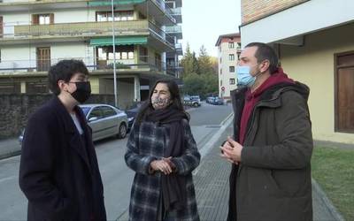 Oñatiko Maria Irizar kalea, emakume izena daraman bakarrenetakoa