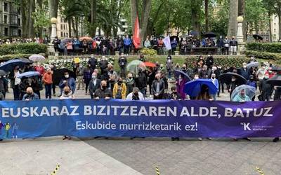 Hizkuntza eskakizunaren inguruko epaia salatzeko mobilizazioa egingo dute Laudion