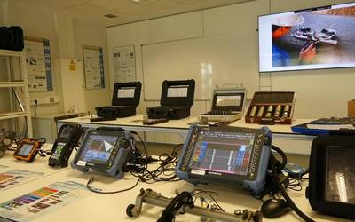Martxan dago jada Goierri Eskolan NDT Lab berria