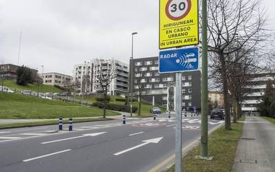 Getxoko Udalak oraindino ez du baieztatu noiz jarriko dituzten radar finkoak hirigunean