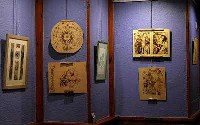 Mila Mendiaren "Urratsak - Huellas" erakusketa Aterpe Tabernan martxoaren 9ra arte