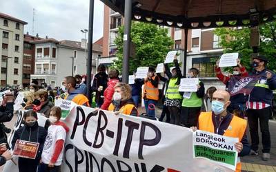 ITP Aero PCB enpresari buruzko epaia ospatu dute Tubacexeko langileek, baina zuhurtziaz