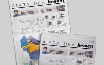 Kalean da Aiaraldea Hemen hamabostekariko zenbaki berria
