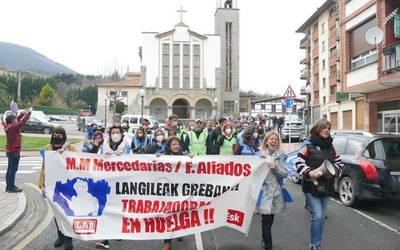 Hiru greba egun egingo dituzte Madres Mercedariaseko langileek martxoaren 8aren testuinguruan