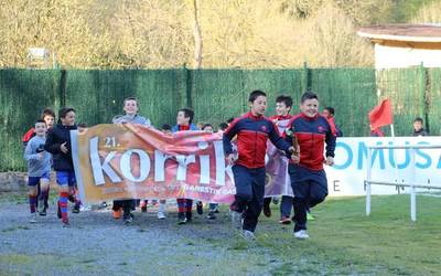 Korrika Txikia egingo dute Anaitasunaren larunbateko partidaren atsedenaldian