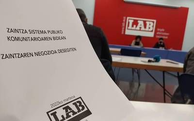 “Zaintza negozio bihurtu da”