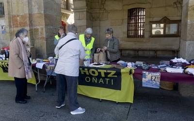Hotz Oñatikoak, "eskertuta" herritarrek emandako erantzunarekin