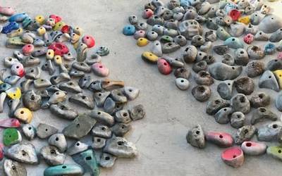 Eskalada taldea sortu du Txarlazo Mendi taldeak, eta uda bukaerarako aurreikusi dute boulderra zabaltzea