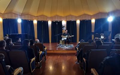 Joseba Irazokik emandako musika eskoletan hartu dute parte herriko musikariek
