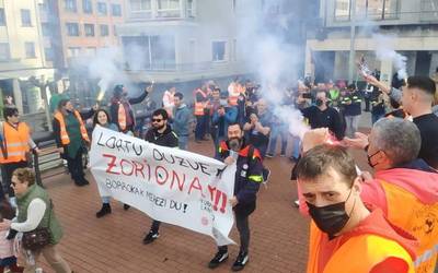 Tubacex, Artiach eta Madres Mercedariaseko langileak batu dira ITP Aero PCBko epaiaren mobilizaziora