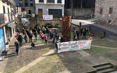 Pentsiodunen mugimenduak gogora ekarri du emakumeen eskubideak borrokaren bidetik lortu direla