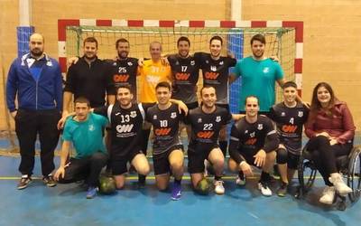 Txapeldunen faseari ekinen dio Erreka eskubaloi talde nagusiak