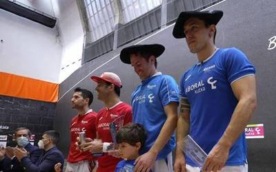 Goikoetxeak eta Aimarrek ezin izan dute Jai Alai Winter Serieseko finala irabazi