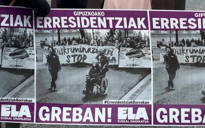 258. greba egunaren atarian, egoitzetako egoera jasangaitza dela dio ELAk