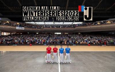 Jai Alai Winter Serieseko finalaren argazki ikusgarria
