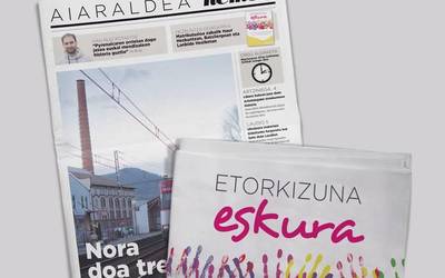 Tren-zerbitzua eta Hezkuntza Gehigarria Aiaraldea Hemen hamabostekariko protagonista berriak