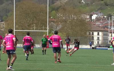 Garaipenaren bidean jarraitzen du AMPO Ordizia Rugby taldeak