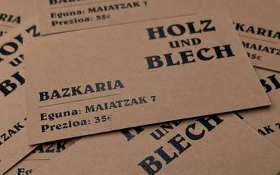 Eros daitezke Holz Und Blech musika jaialdiaren bazkarirako txartelak