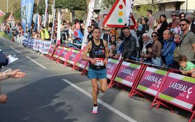 Imanol Larrañaga: "Eguraldia ez zen ona, eta gustura nago lortutako emaitzekin"