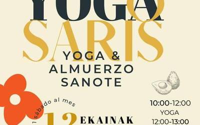 Yoga saioa eta hamaiketako osasuntsua
