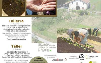 Tailerra: Prestaketa naturalak zure baratza ekologikoan