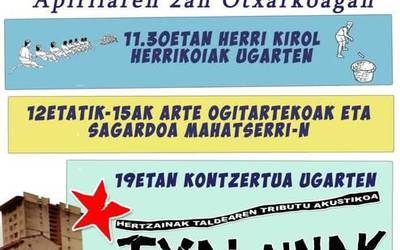 Korrikari ongietorria egiteko jaia