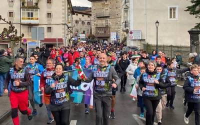 22. Korrika abiatu da, Amurriotik Euskal Herrira