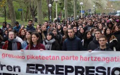 Atxiloketak Euskal Herriko Unibertsitatean