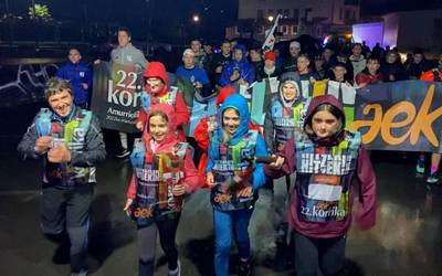 Arakaldok ere bere tokia hartu zuen Korrikan