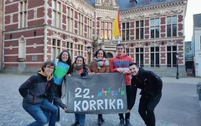 [BIDEOA]: Iurretarrek Herbeheretaraino eraman dute Korrika