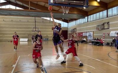 Solares menderatu ostean (104-77), urrats bat gertuago du Lauko Finala MUk