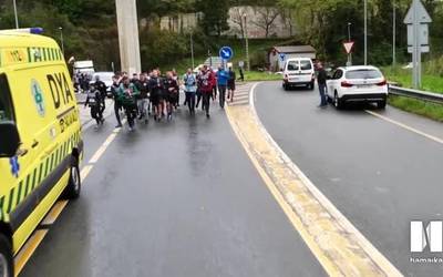 Korrika Soraluzetik, lekuko aldaketa guztiekin