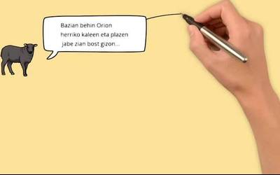 Orioko kale izendegian aldaketak egitea eskatu du gaztetxeak