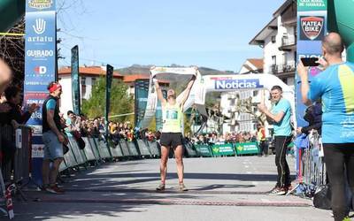 Oier Ariznabarretak eta Maria Ordoñezek irabazi dute Berako XVI. Mendi Maratoi Erdia
