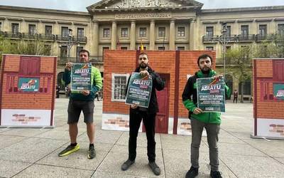 Nafarroako etxebizitza lege proposamena ez nahikotzat jo du LAB sindikatuak