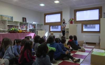 Beldurrak lantzeko areto literarioa Aretxabaletan