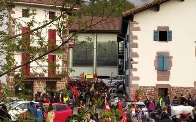 3.000 gazte baino gehiagok parte hartu du Gazte Martxan